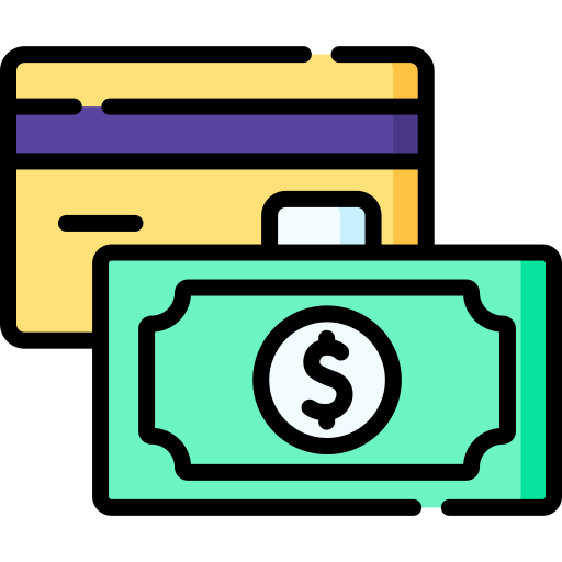 Moyens de paiement : carte bancaire et espèces